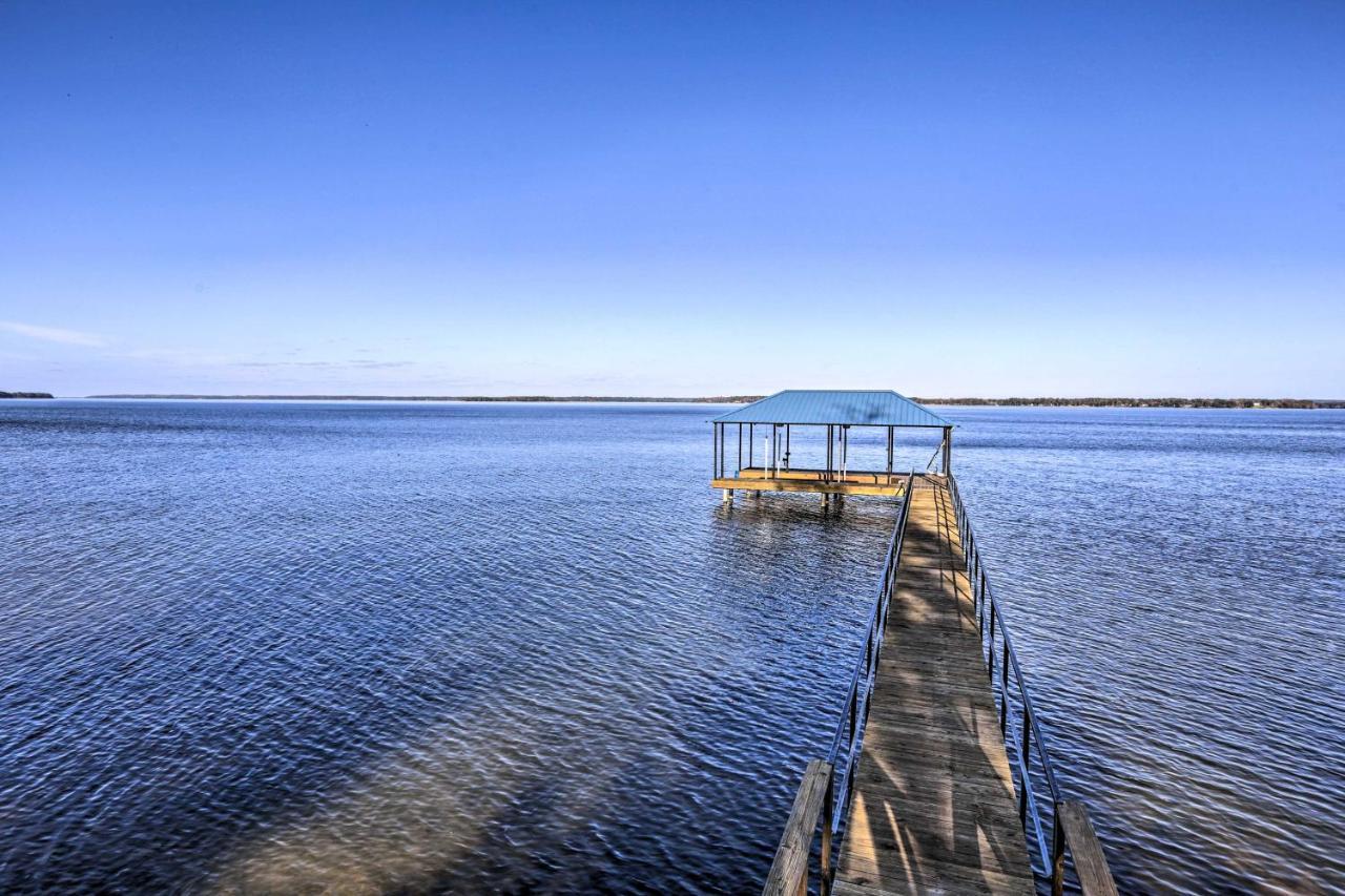فيلا Beautiful Waterfront Getaway With Dock! Abbeville المظهر الخارجي الصورة
