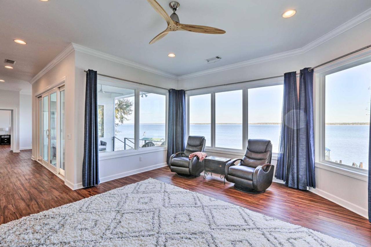 فيلا Beautiful Waterfront Getaway With Dock! Abbeville المظهر الخارجي الصورة