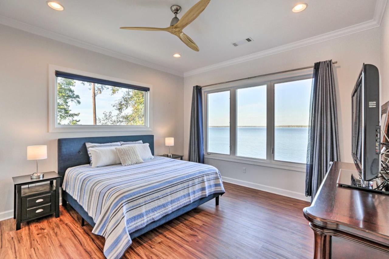 فيلا Beautiful Waterfront Getaway With Dock! Abbeville المظهر الخارجي الصورة