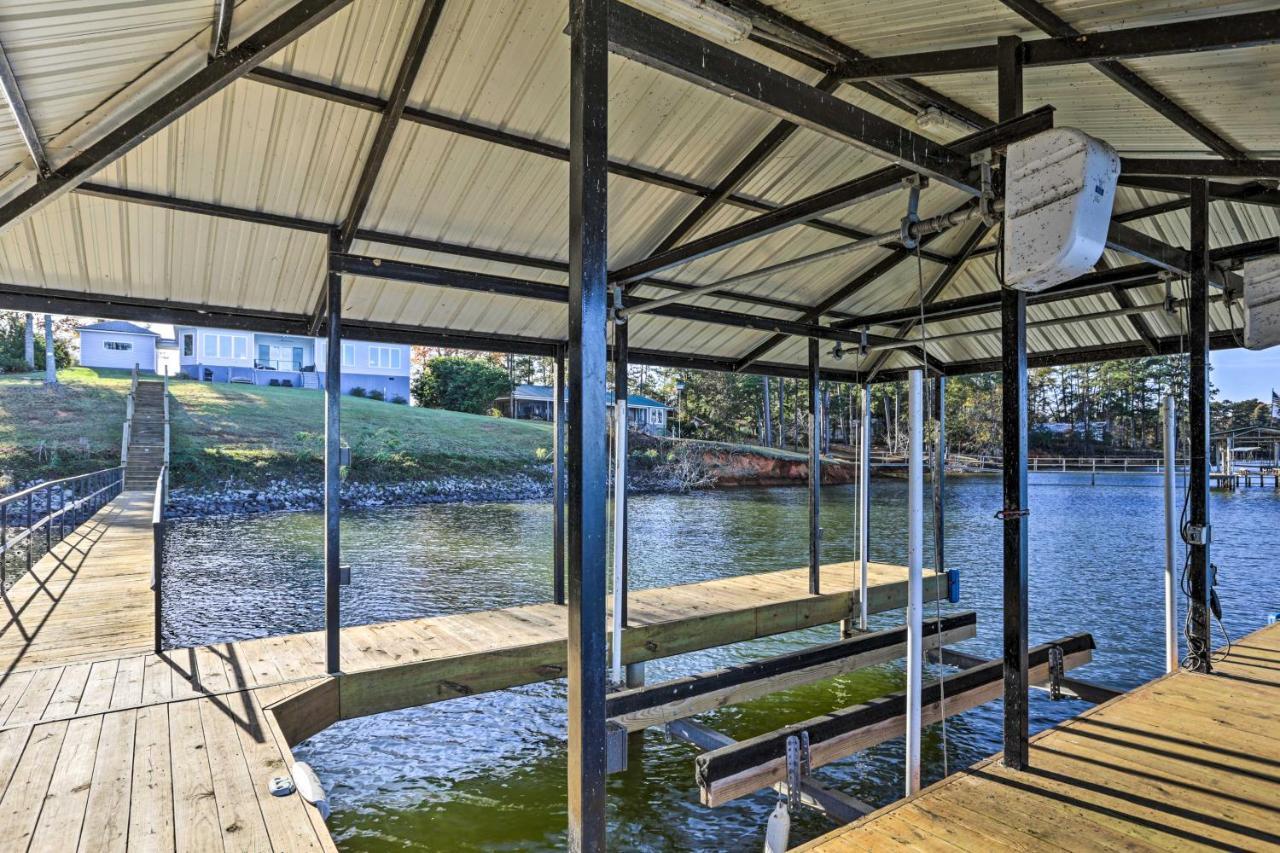 فيلا Beautiful Waterfront Getaway With Dock! Abbeville المظهر الخارجي الصورة